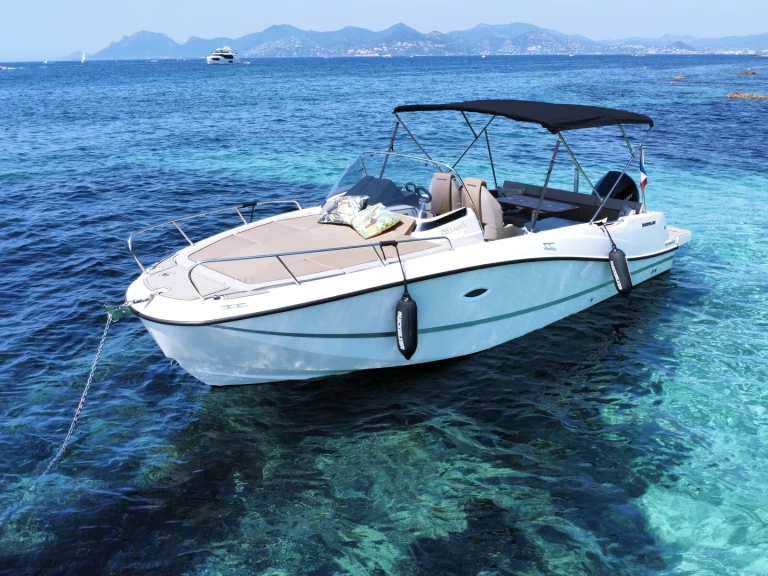 Vermietung Motorboot Quicksilver mit Führerschein