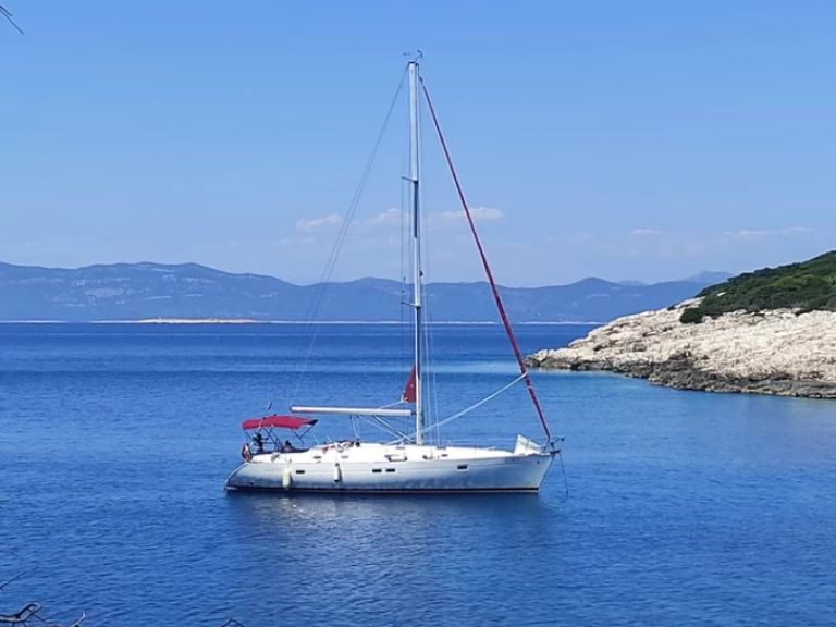 Boot mieten Omiš günstig Oceanis 411 Celebration