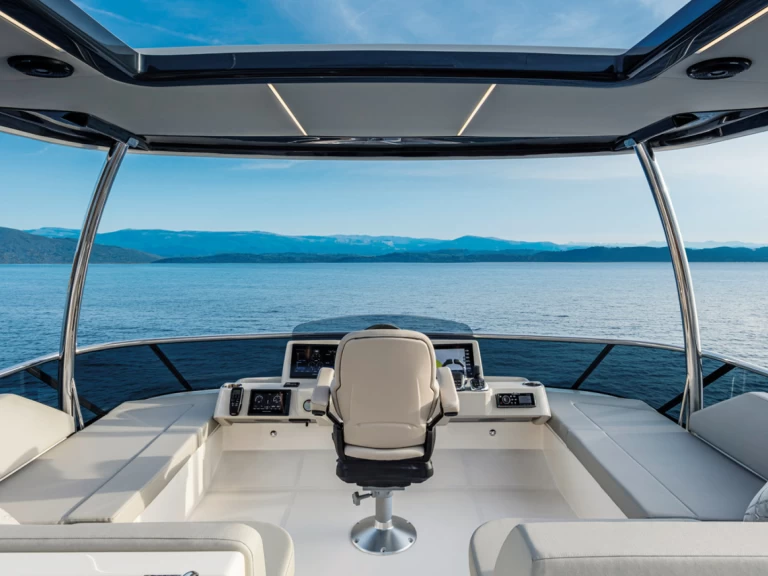 Vermietung Motorboot Azimut mit Führerschein