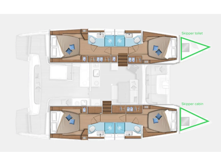 Katamaran mieten in Kaštela - Lagoon Lagoon 46