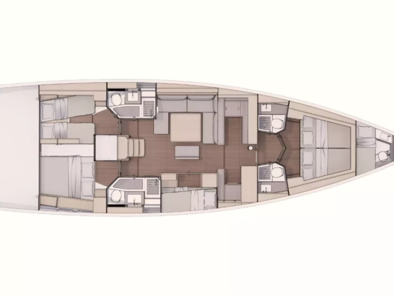 Boot mieten Cugnana Verde günstig Dufour 530