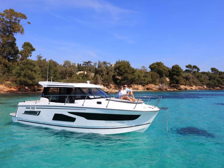 Motorboot mit oder ohne Skipper Jeanneau mieten in Santa Eulària des Riu