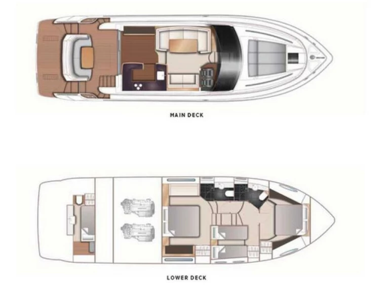 Motorboot mit oder ohne Skipper Princess mieten in Arenzano