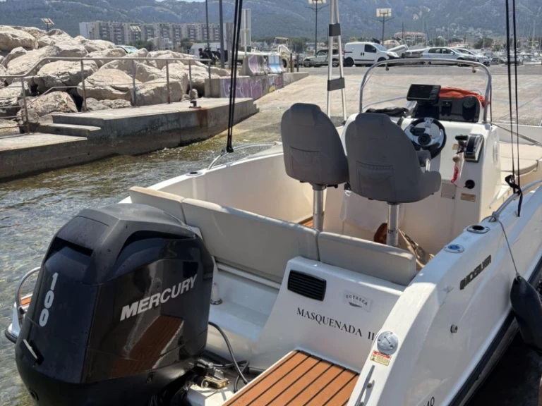 Vermietung Motorboot Quicksilver mit Führerschein