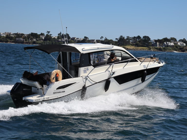 Motorboot mit oder ohne Skipper Quicksilver mieten in Locmariaquer