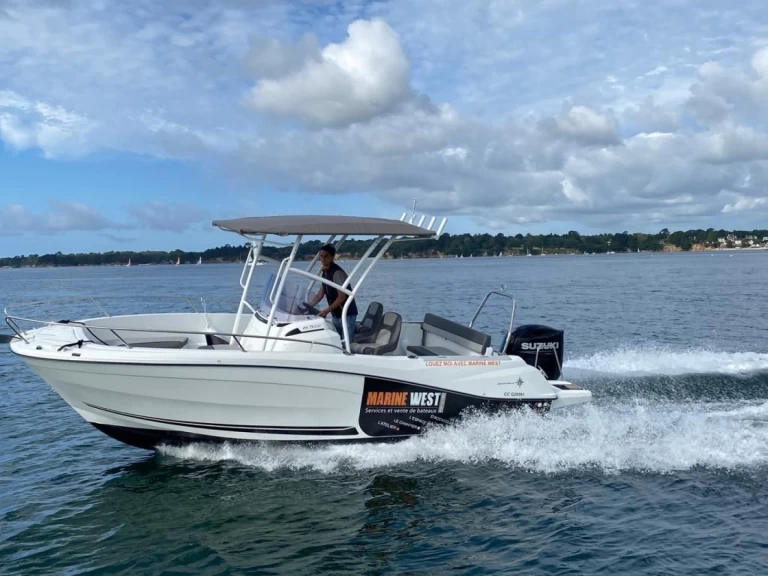 Ein Jeanneau Cap Camarat 6.5 CC Serie 3 mieten in La Forêt-Fouesnant