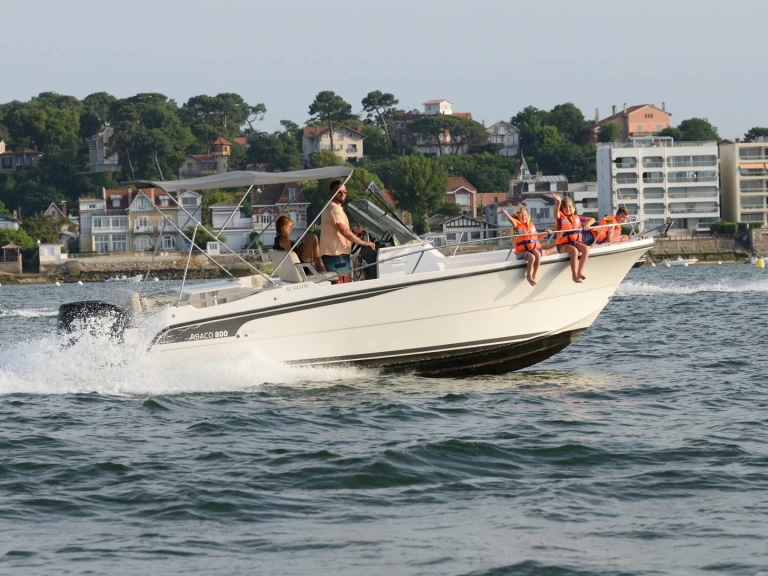 Vermietung Motorboot Ocqueteau mit Führerschein