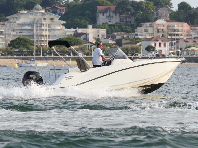 Vermietung Motorboot Quicksilver mit Führerschein