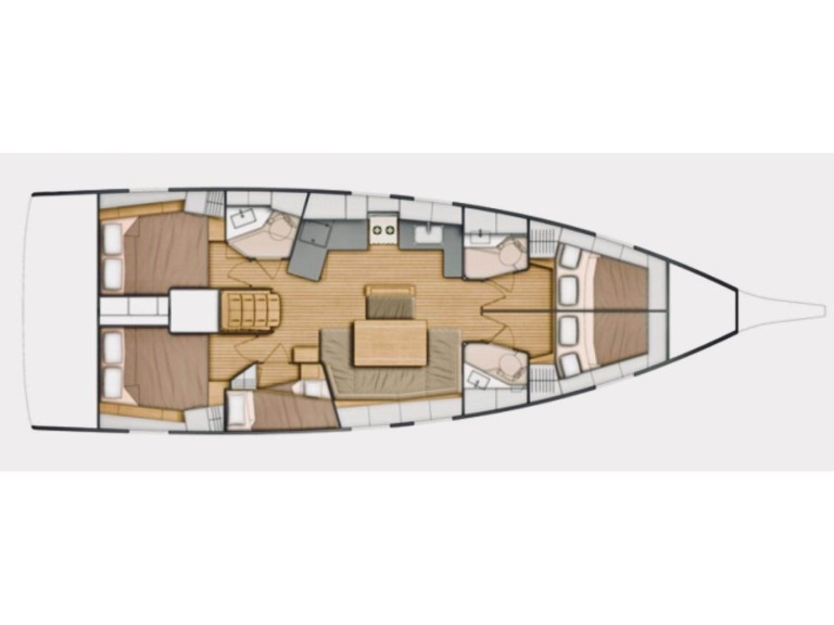 YachtCharter in Préveza - Bénéteau Oceanis 46.1 auf SamBoat