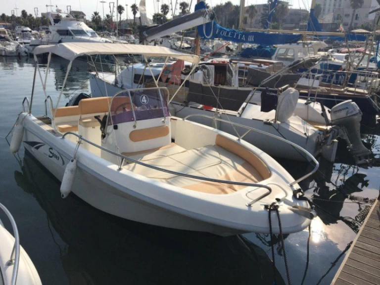 Ein Saver 550 Open mieten in Alghero