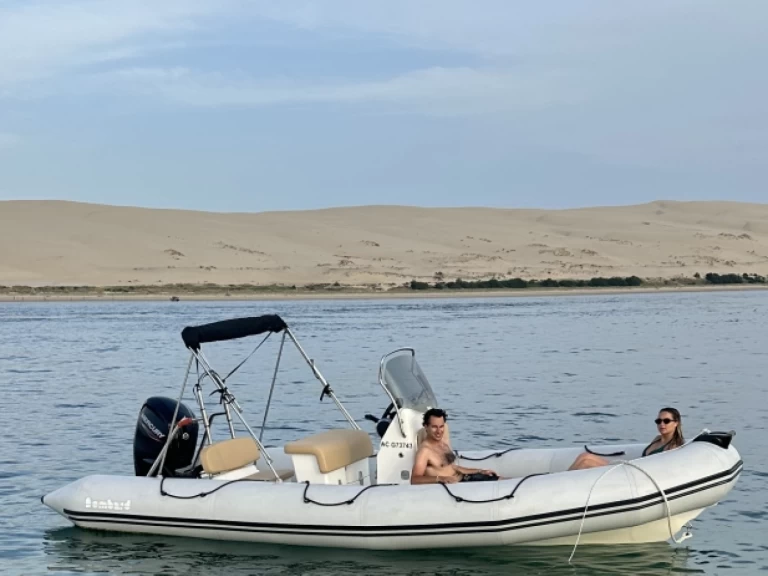 Vermietung Schlauchboot Bombard mit Führerschein