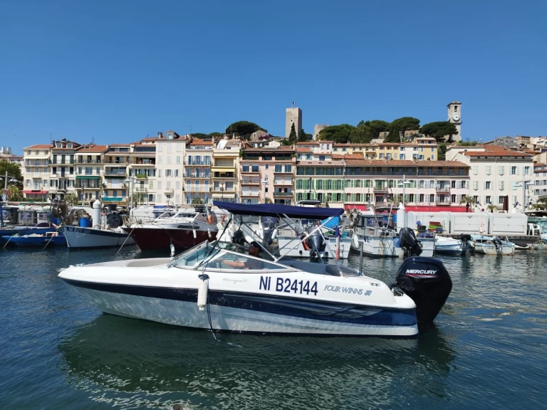 Four Winns Horizon 180 mieten Vieux Port de Cannes