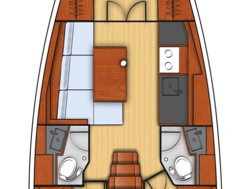Ein Bénéteau Oceanis 38.1 mieten in Bocca di Magra