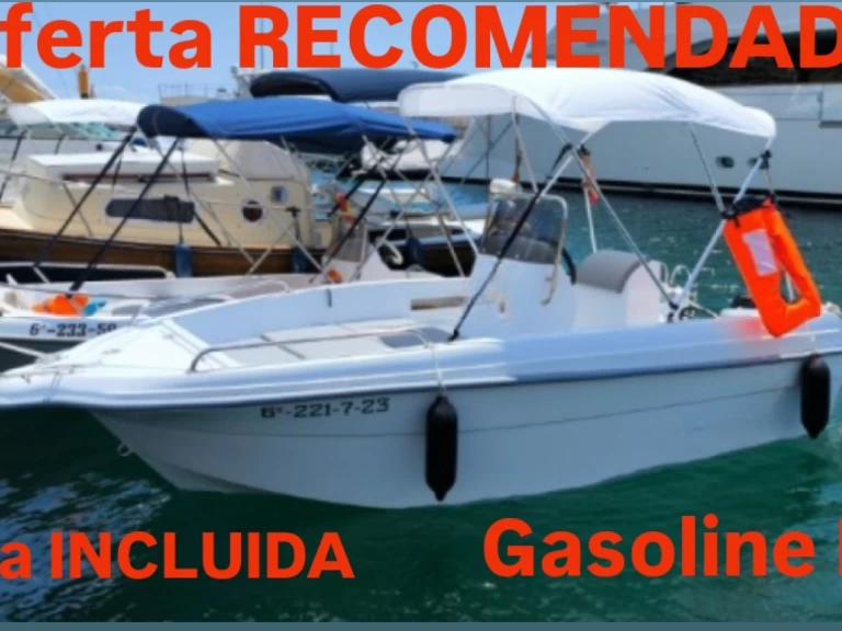 Ein Astec Open 480 mieten in Altea