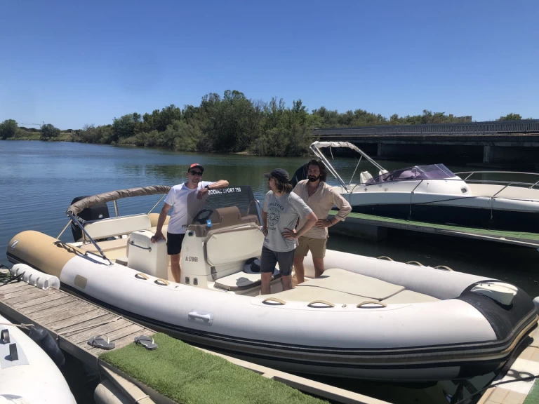 Schlauchboot mieten in Carnon-Plage - Zodiac Club 750