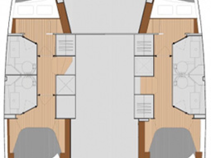 YachtCharter in Ligia - Fountaine Pajot Fountaine Pajot Lucia 40 - 4 cab. auf SamBoat