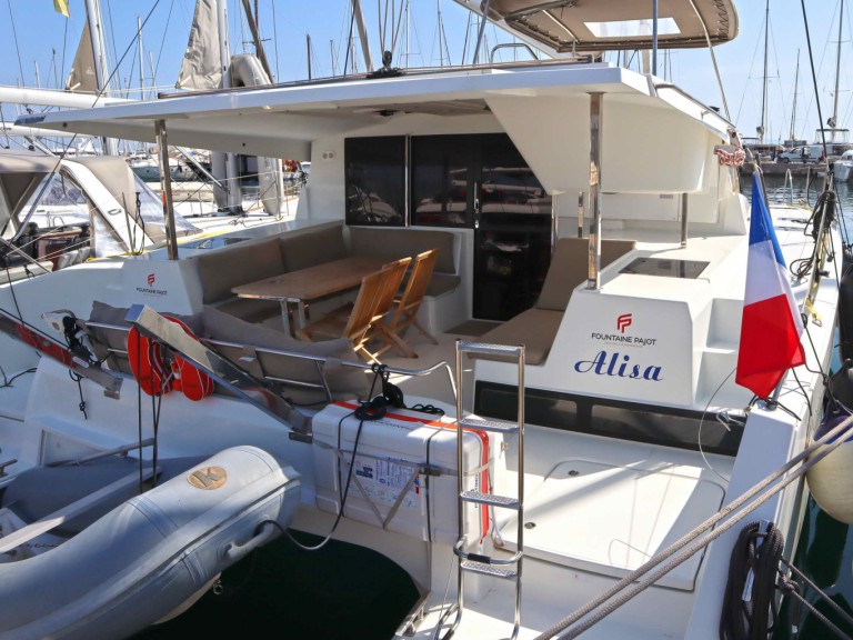 YachtCharter in Ligia - Fountaine Pajot Fountaine Pajot Lucia 40 - 4 cab. auf SamBoat