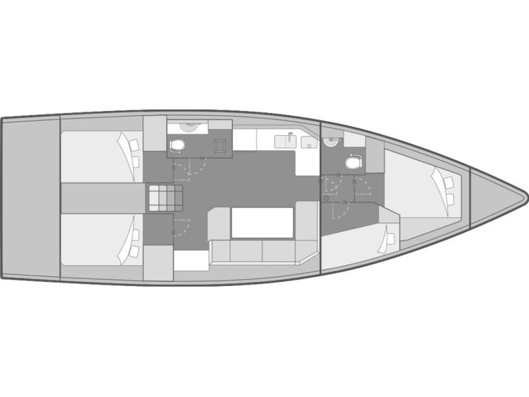 Segelboot mieten in Rogoznica - Elan Impression 45