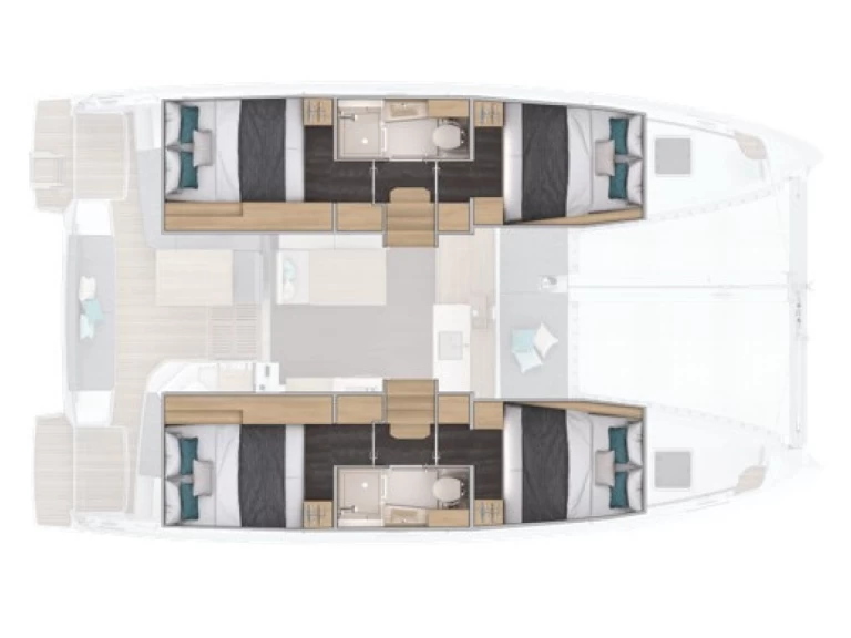 Katamaran mit oder ohne Skipper Lagoon mieten in Ajaccio