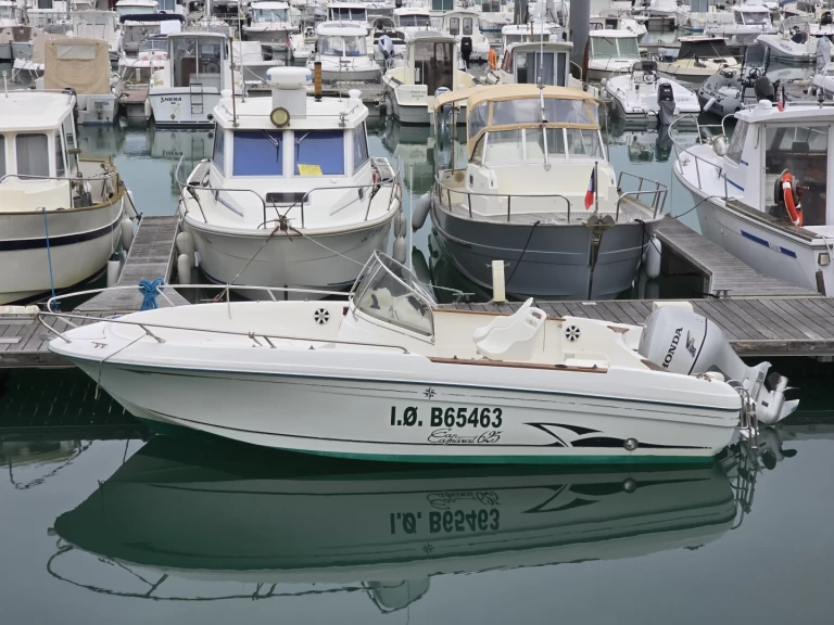 Vermietung Motorboot Jeanneau mit Führerschein