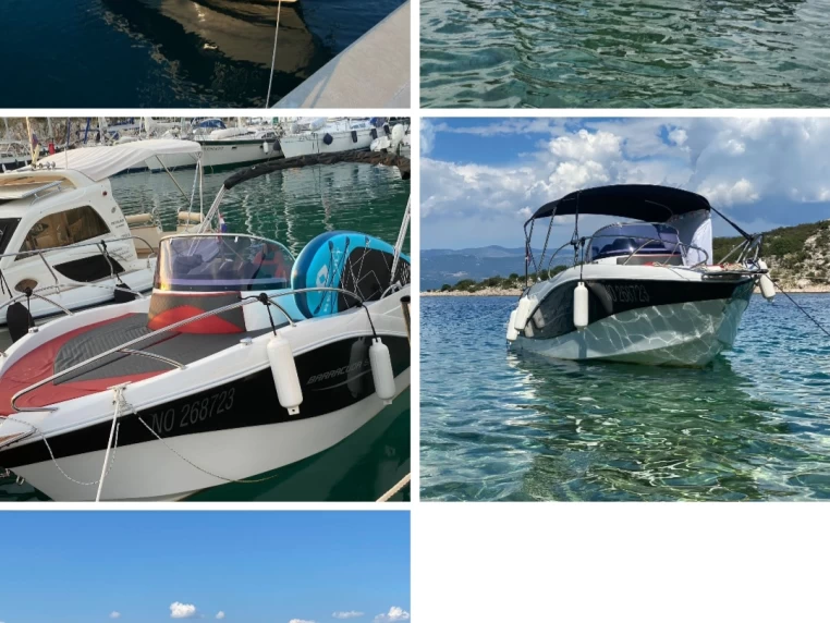 Ein Okiboats Barracuda 595SD mieten in Krk