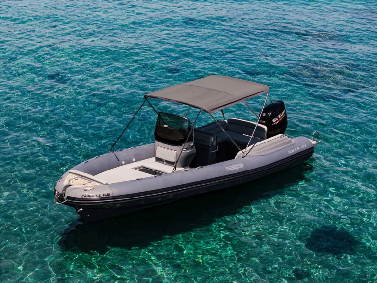 Vermietung Schlauchboot Salpa mit Führerschein