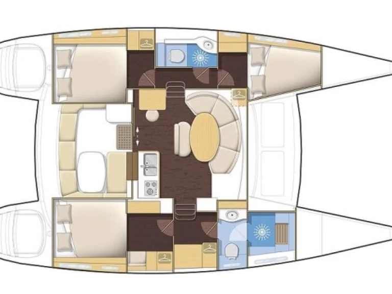 Katamaran mit oder ohne Skipper Lagoon mieten in Bonifacio