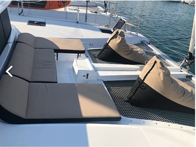 Boot mieten Piso Livadi günstig Lagoon 46/10 - Skippered 