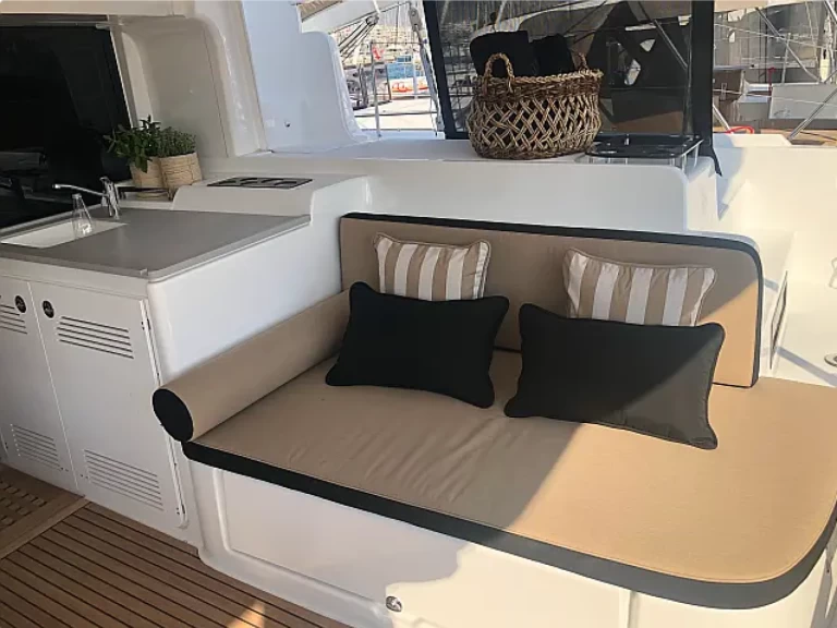 Katamaran mieten in Piso Livadi - Lagoon Lagoon 46/10 - Skippered 