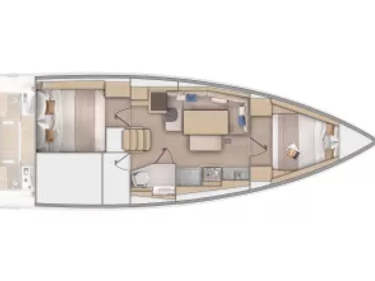 Segelboot mieten in Furnari - Bénéteau Oceanis 37.1