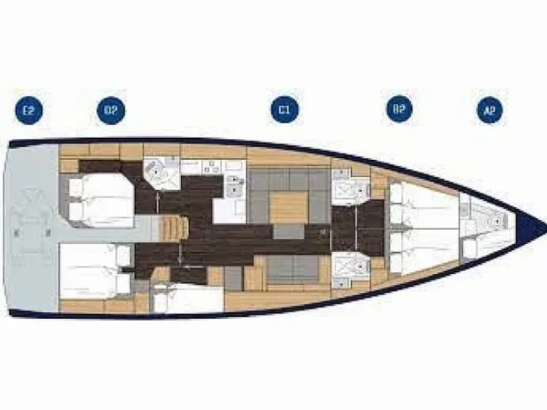 Segelboot mieten in Castiglioncello - Bavaria Bavaria C50