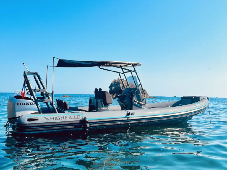 Schlauchboot mit oder ohne Skipper Highfield mieten in Le Brusc