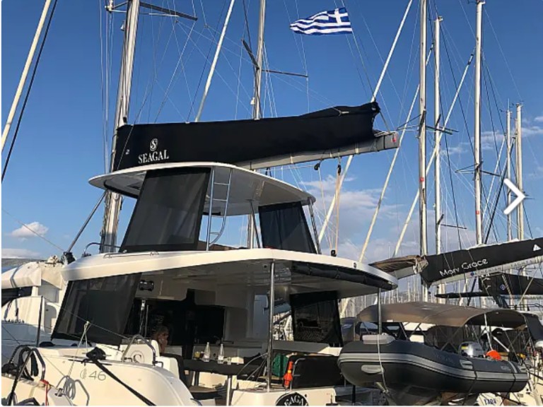 Ein Lagoon Lagoon 46/10 - Skippered  mieten in Álimos