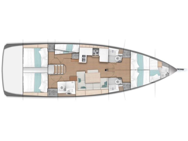 Segelboot mit oder ohne Skipper Jeanneau mieten in Álimos