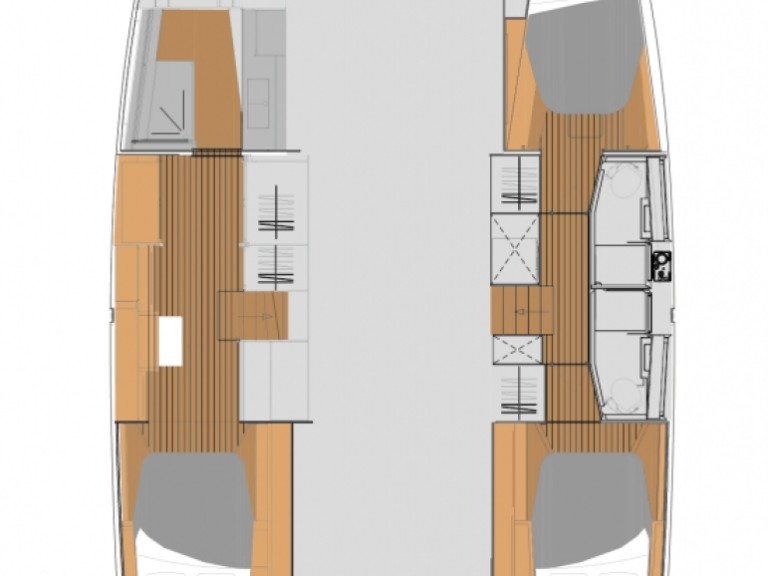 Ein Fountaine Pajot Elba 45 mieten in Parham Town