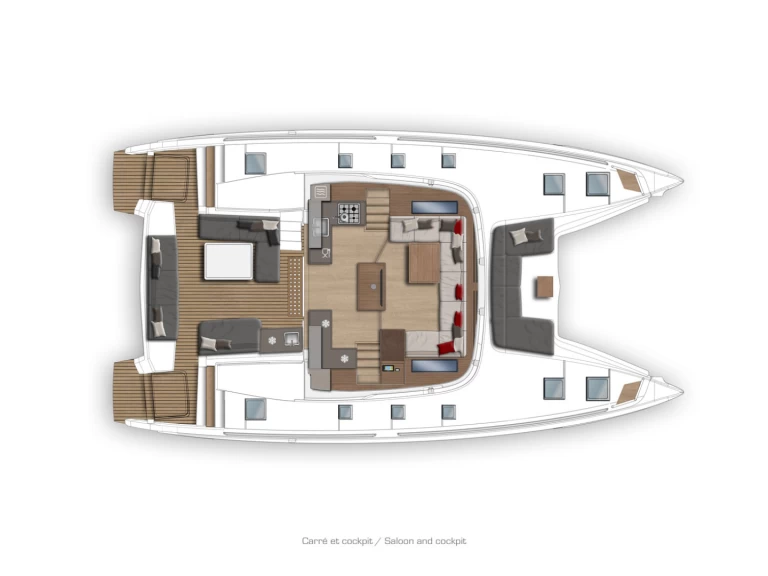 Bootsverleih Lagoon Lagoon 450 F Parham Town Samboat