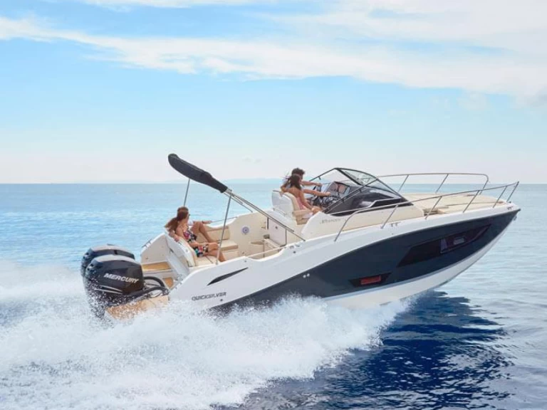 Vermietung Motorboot Quicksilver mit Führerschein