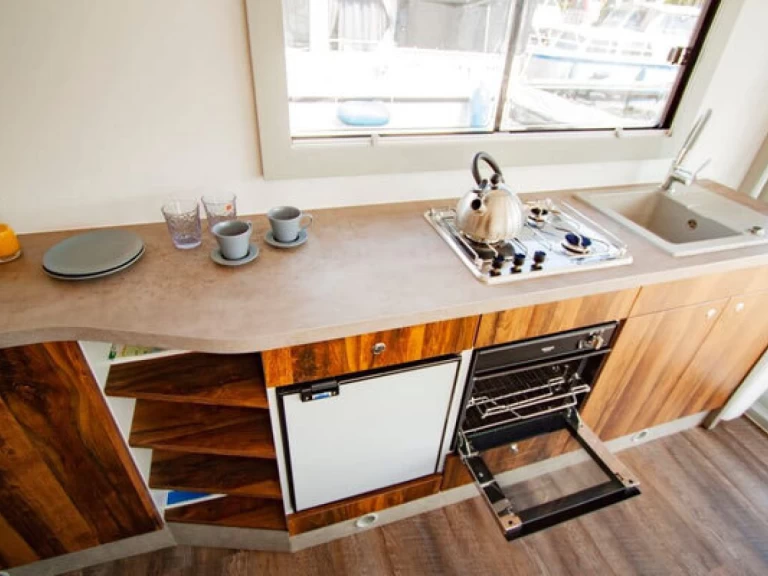 Vermietung Hausboot Hausboot mit Führerschein