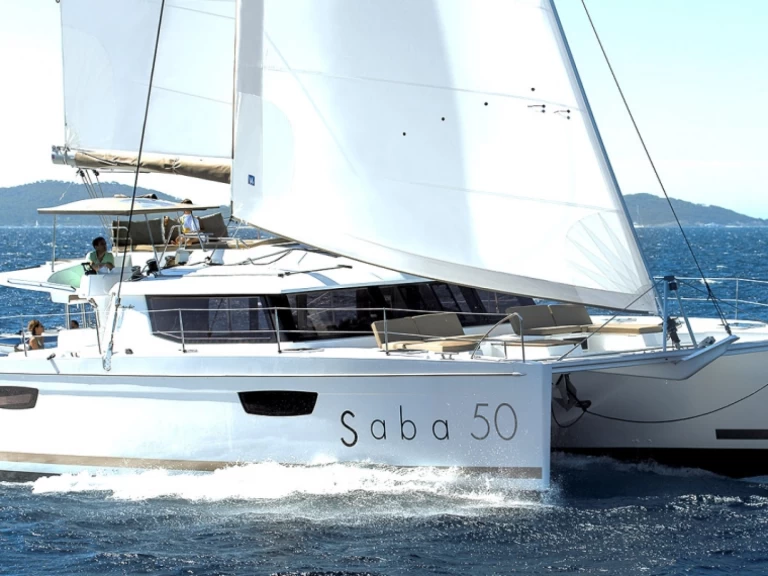 YachtCharter in Seget Donji - Fountaine Pajot Saba 50 auf SamBoat