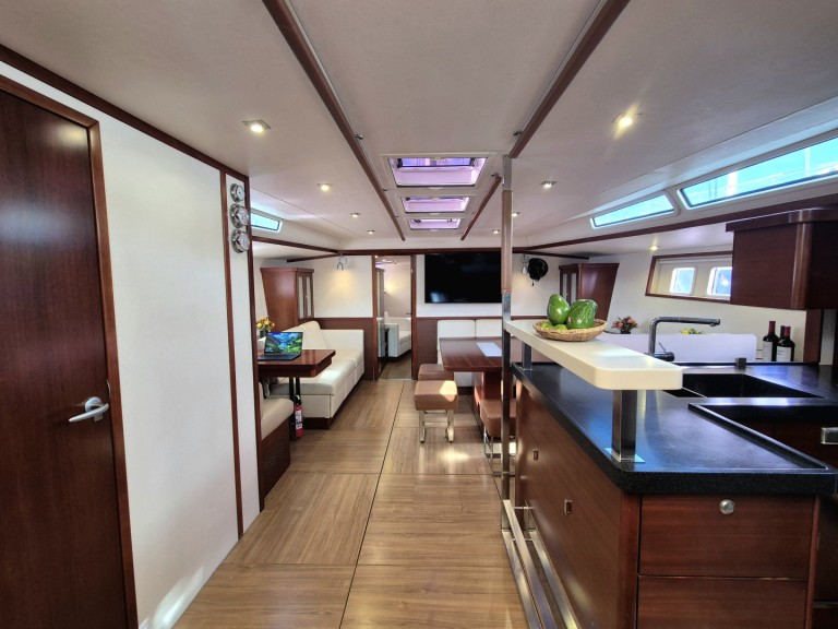 Ein Hanse Hanse 630e mieten in Puerto Lindo