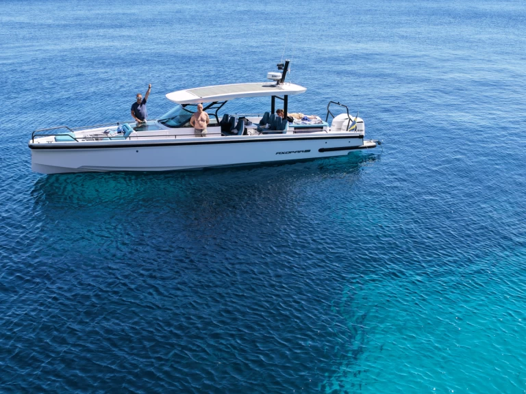 Vermietung Motorboot Axopar mit Führerschein