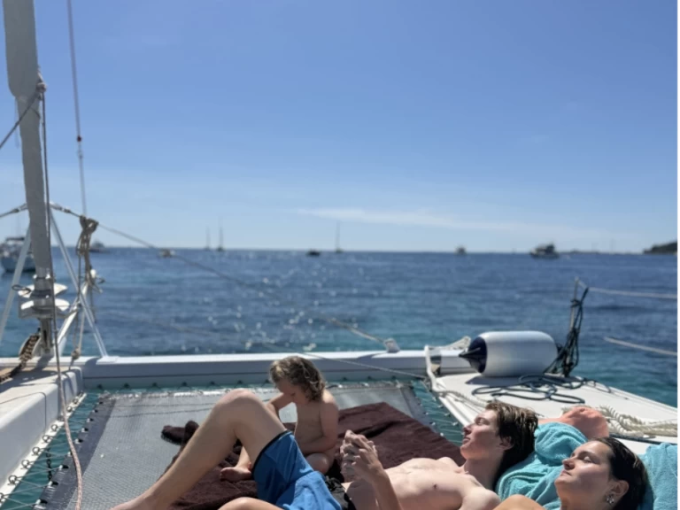 Katamaran mieten in Théoule-sur-Mer - Lombardini Lady Hawke 39 Cabrio