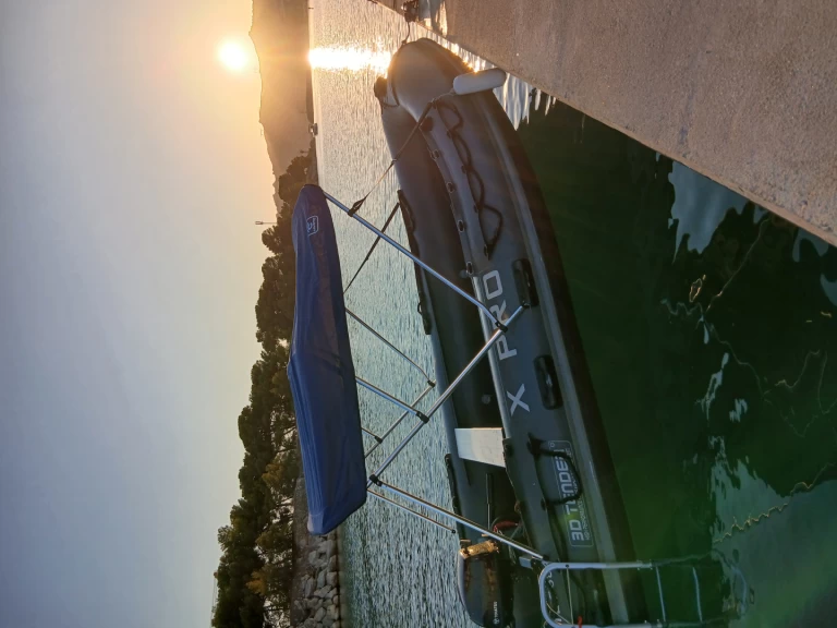 Vermietung Schlauchboot X-Pro mit Führerschein