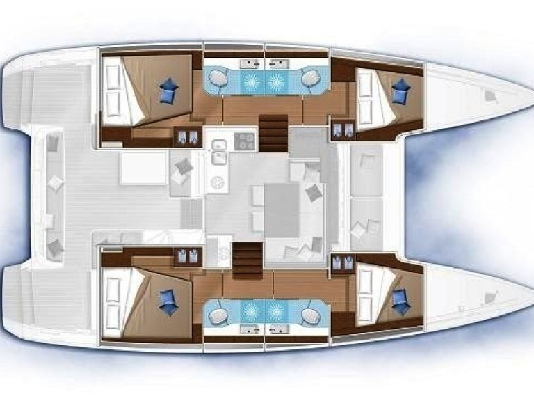 Vermietung Katamaran Lagoon mit Führerschein