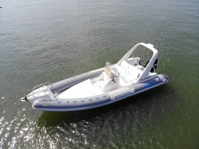 Vermietung Schlauchboot Sacs mit Führerschein