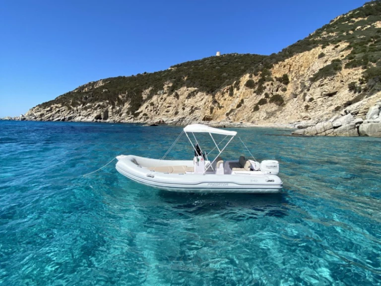 Vermietung Schlauchboot Italboats mit Führerschein