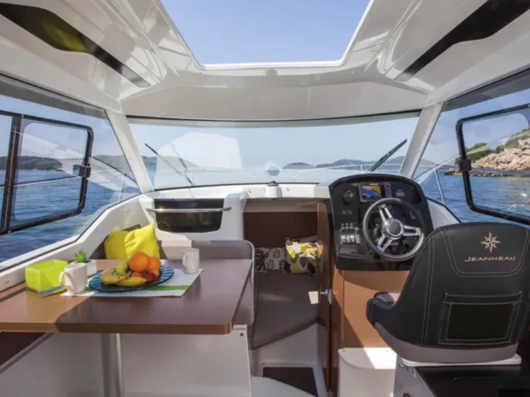 Vermietung Motorboot Jeanneau mit Führerschein