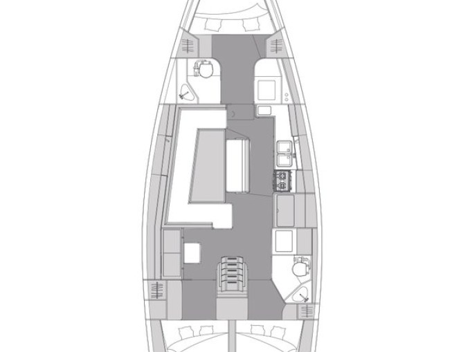 YachtCharter in Trogir - Elan Impression 45.1 auf SamBoat