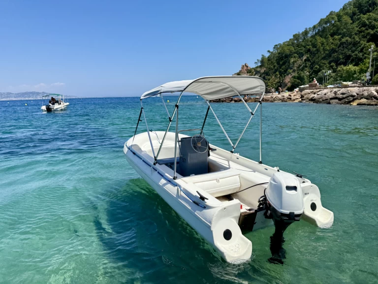 Vermietung Motorboot Fun Yak mit Führerschein