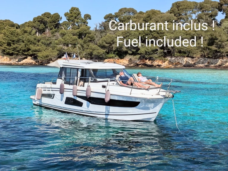Vermietung Motorboot Jeanneau mit Führerschein